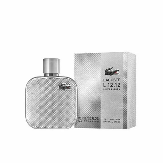 Lacoste Lacoste Men's L.12.12 Silver Grey EDP Spray 100ML