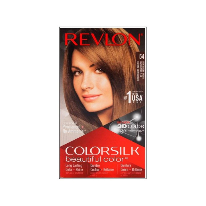 Revlon ColorSilk Hair Color 54 Light Golden Brown
