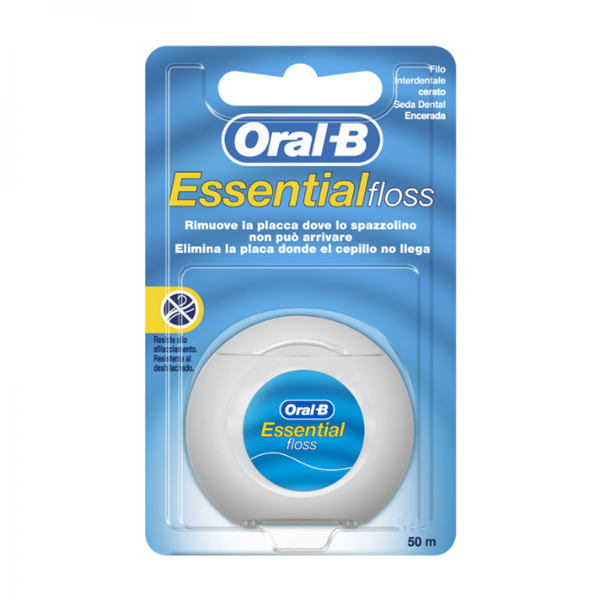 Oral-B Essential Floss Waxed 50M  1Pc