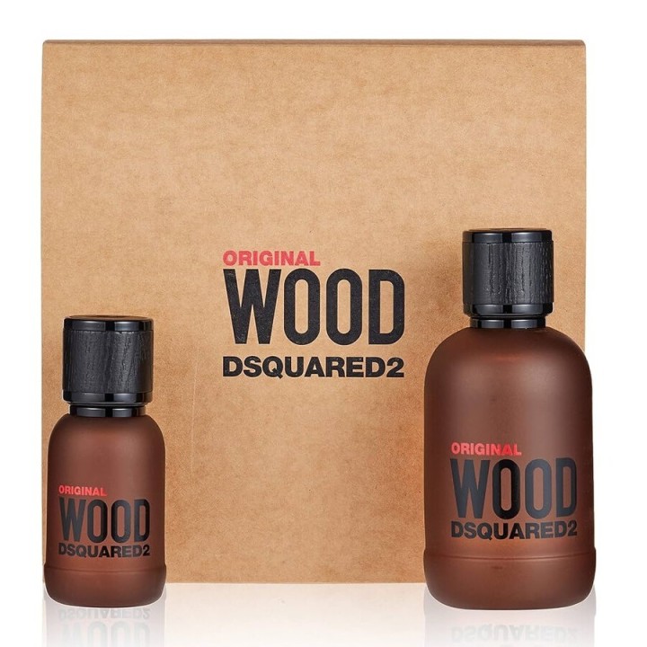 Dsquared2 Men's Original Wood 2pcs EDP Gift Set Fragrances EDP 100 ml + 30ml
