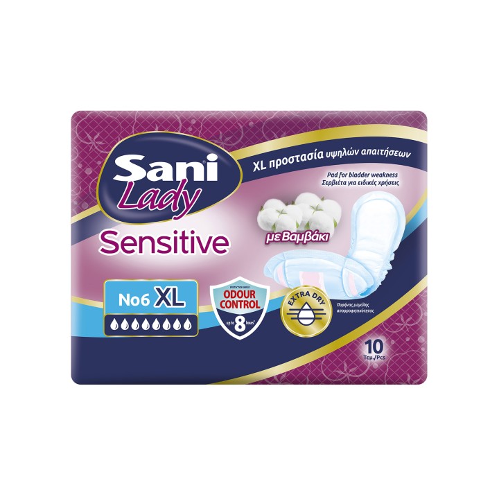 Sani Sensitive Lady womens pads Sensitive No XL