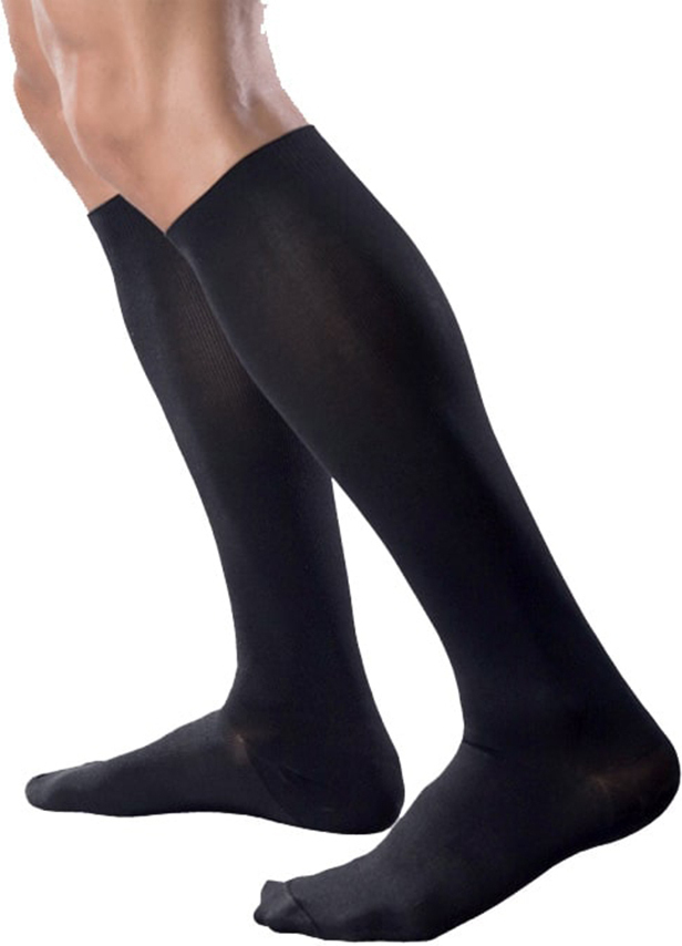 Anatomic Help Short Below Knee Graduated Compression Socks Black Size Medium