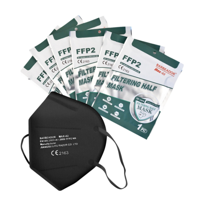 Max Barbeador Max02 Filtering Half Mask Ffp2 White