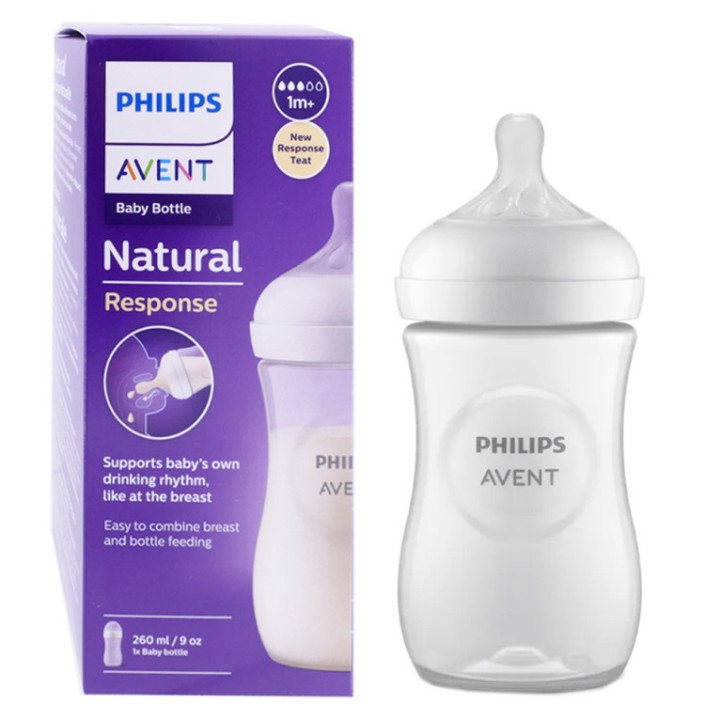 Philips Avent Natural Response Bottle 1m+,260ml