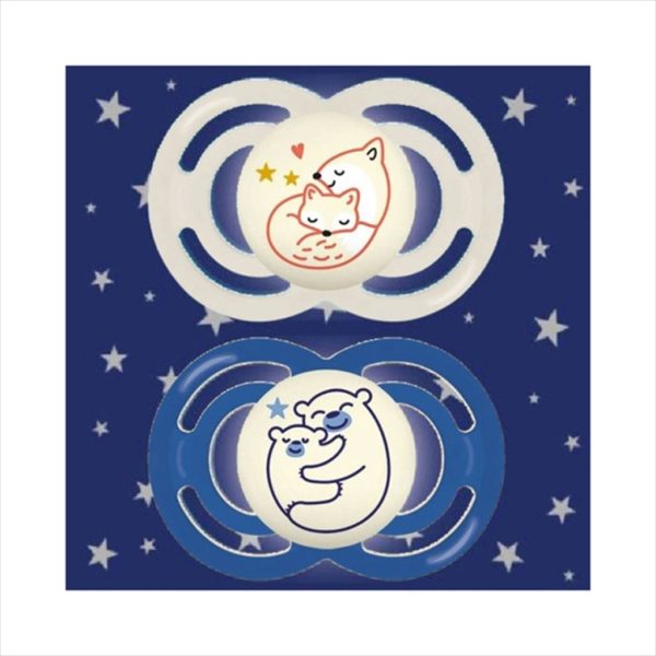 MAM PERFECT NIGHT Pacifier 6+ DPACK BLUE