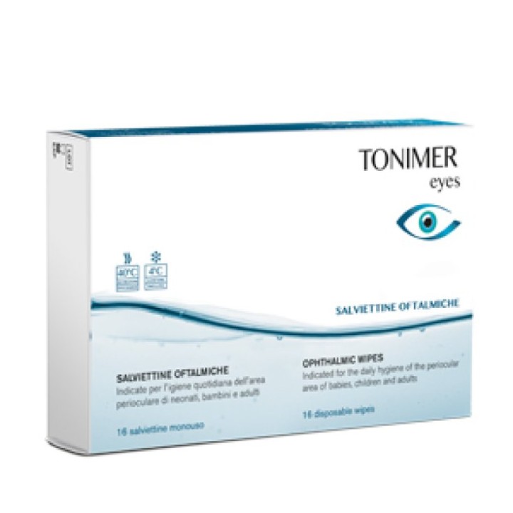 Tonimer Lab Ophthalmic Wipes 16pcs