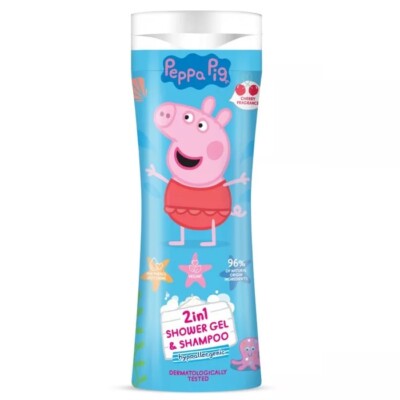 Peppa Pig Shower Gel & Shampoo 2-in-1 for Children Cherry 300ml