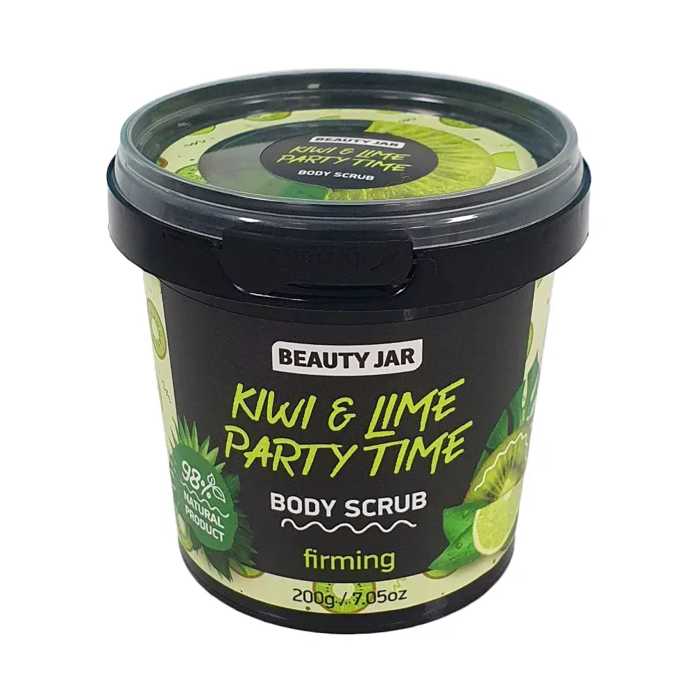 Body Scrub Kiwi-Lime Party Time Beauty Jar 200 g