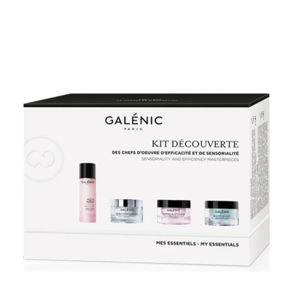 Galenic Skincare Kit Aqua Infini 40ml & Secret d exgellenge 15ml & Diffuser de Beaute 15ml & Beaute de Nuit 15ml