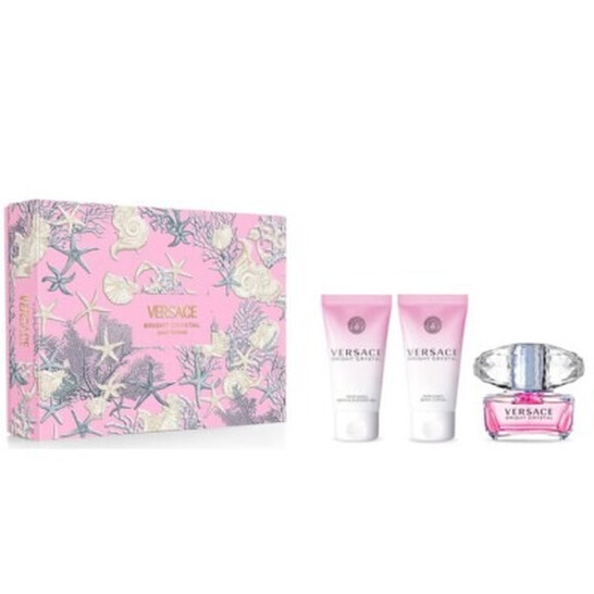 Versace Bright Crystal Set EDT 50ml + BSG + BL – womens perfume spray and cream set
