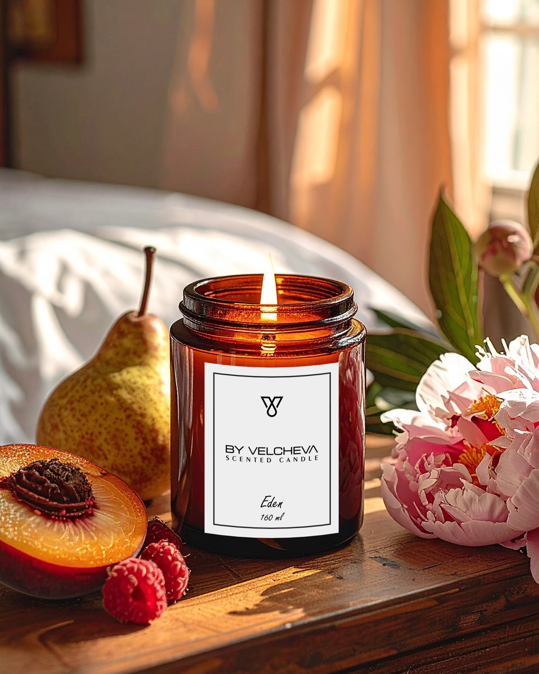 Eden Aroma Candle L - 500ml - 60 Hours