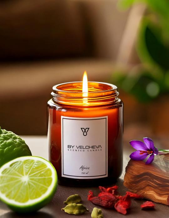 Africa Aroma Candle L - 500ml - 60 Hours