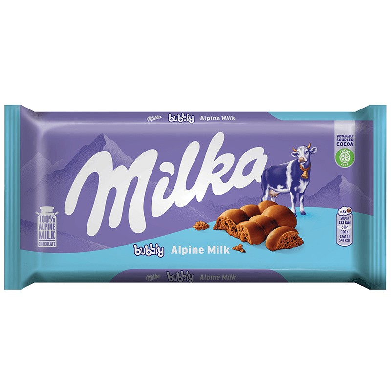 MILKA Bubbly 100G