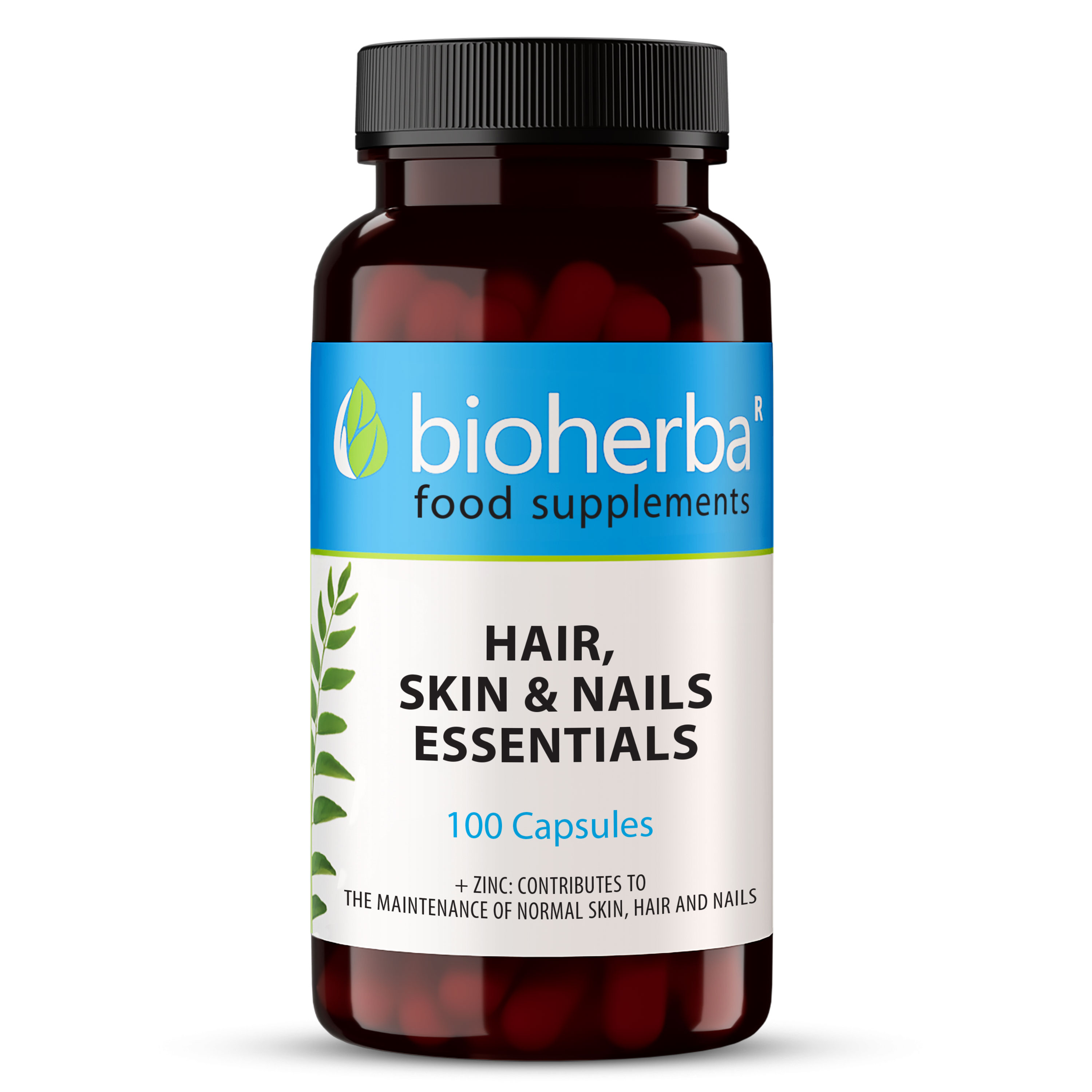 Hair, Skin And Nails Essentials, 100 Capsules, Bioherba