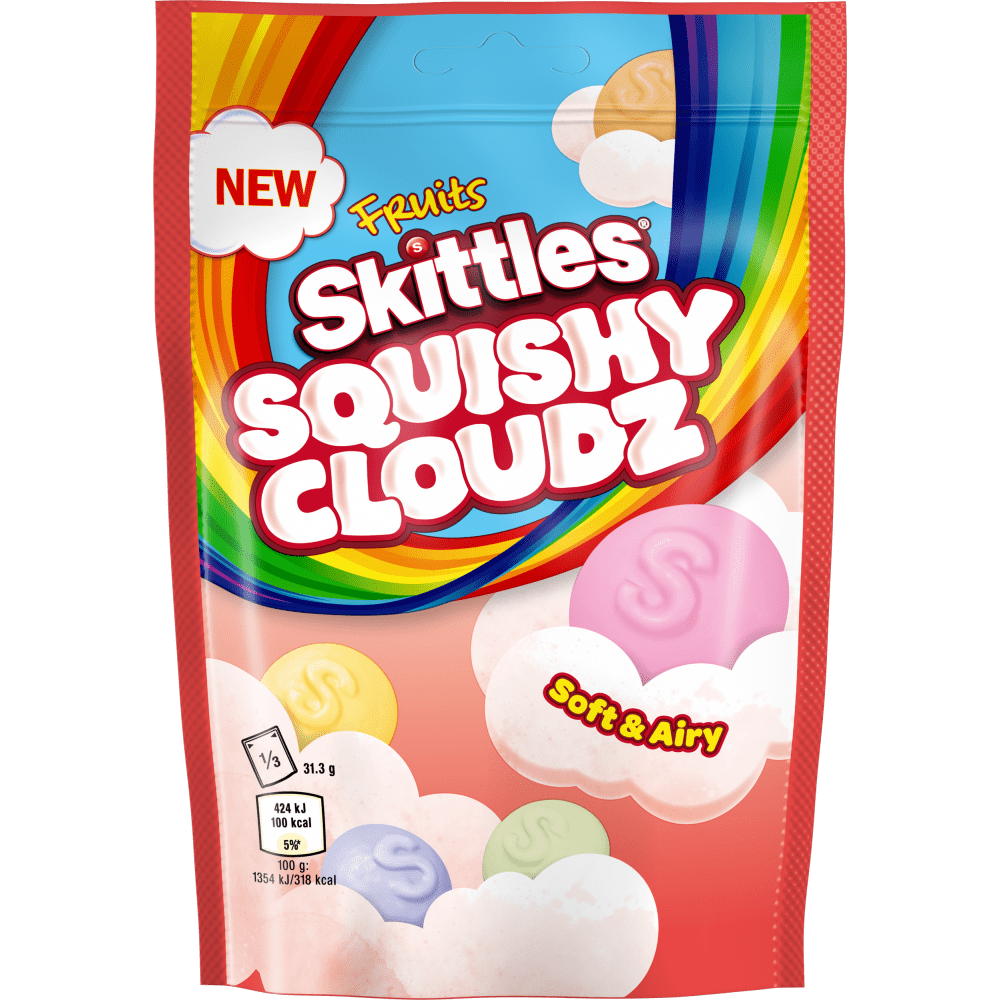 SKITTLES Squishy Cloudz Fruits 94G
