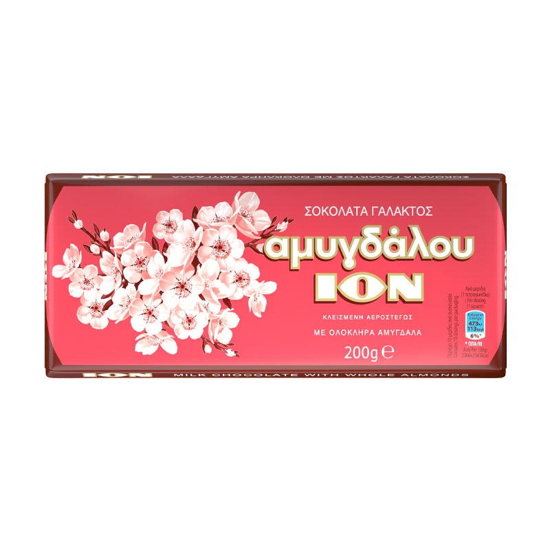 ION Whole Almonds 200G