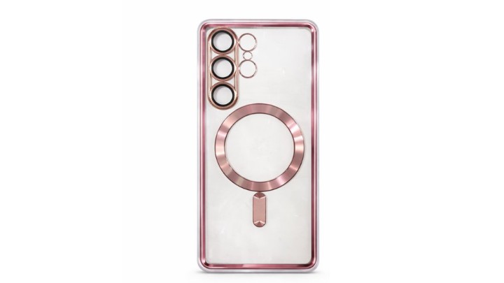 Magnetic Clear Case with MagSafe for Samsung A16– Roseold