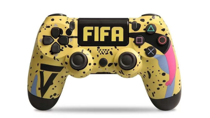 Wireless playstation controller yellow FIFA