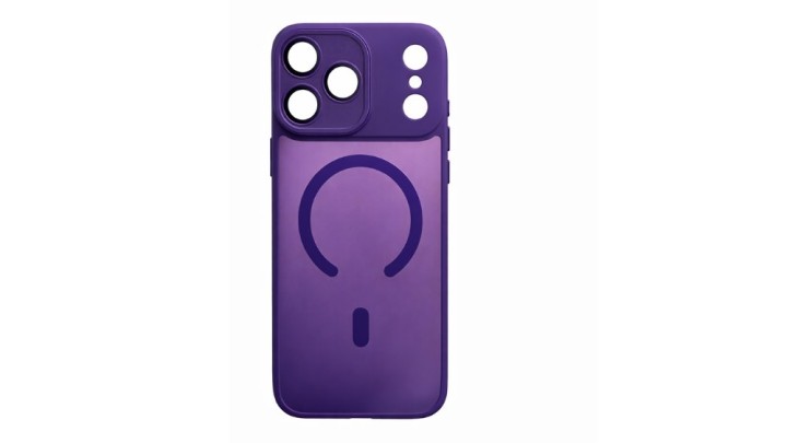 Purple premium Hard MagSafe Case for iPhone 17 pro