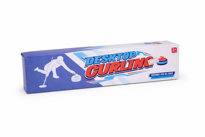 Desktop Curling Table Game – Fun Mini Curling Set for All Ages