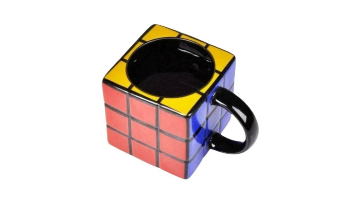 Rubik’s Cube Mug – 3D Puzzle Design