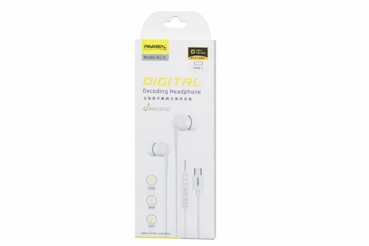 PAVAREAL M23C Digital Wired Earphones with Type-C Connector & In-Line Controls