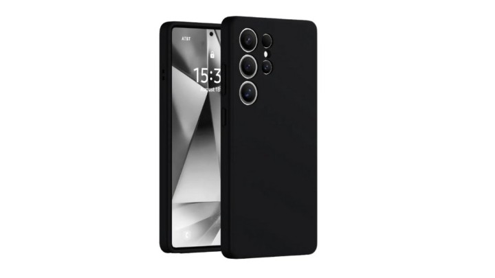 Black Silicone Case for Samsung S26 Ultra– Slim & Protective