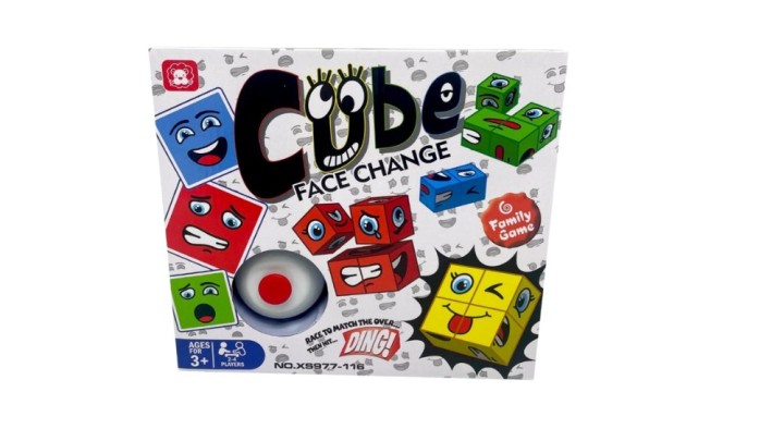 Cube Face Change Game – Fast Reaction Family Game