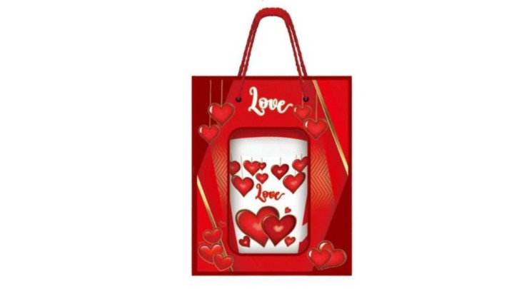 Love Hearts Mug Gift Set