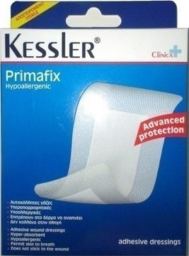 Kessler Primafix - Sterile Adhesive Gauzes 10X20Cm  4 Pcs