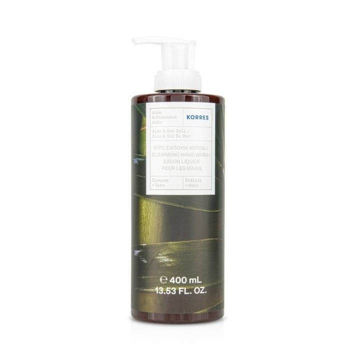 Korres Aloe & Sea Salt Liquid Hand Soap with Aloe & Sea Salt, 400ml