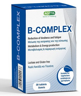 Agetis B Complex x 30 Tablets