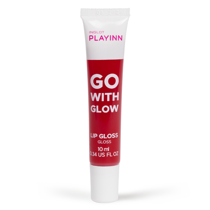 Inglot PLAYINN GO WITH GLOW LIP GLOSS 27 Strawberry