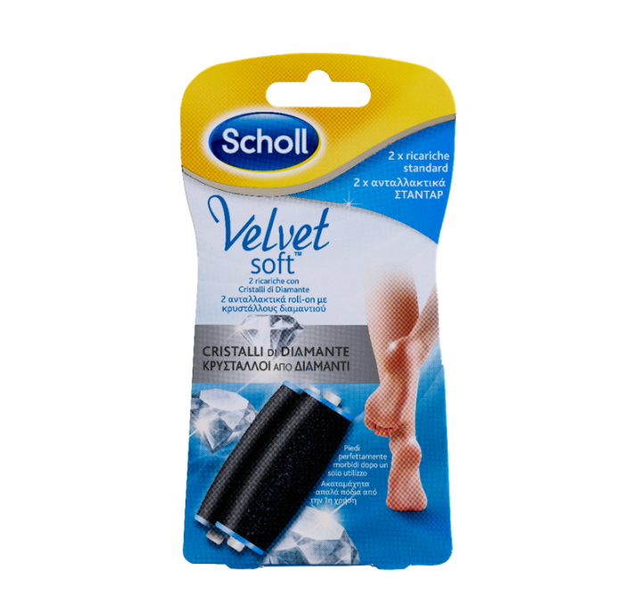 Scholl Velvet Soft 2 Parts Roll On Diamond Velvet Soft Black Colour
