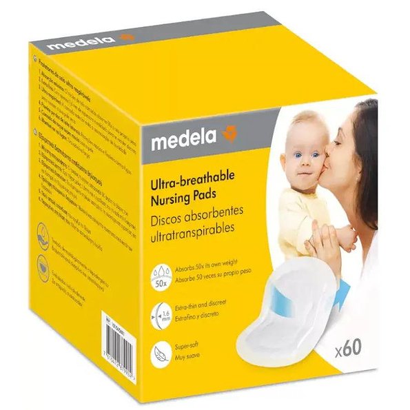 Medela Disposable Absorbent Discs 60 Units