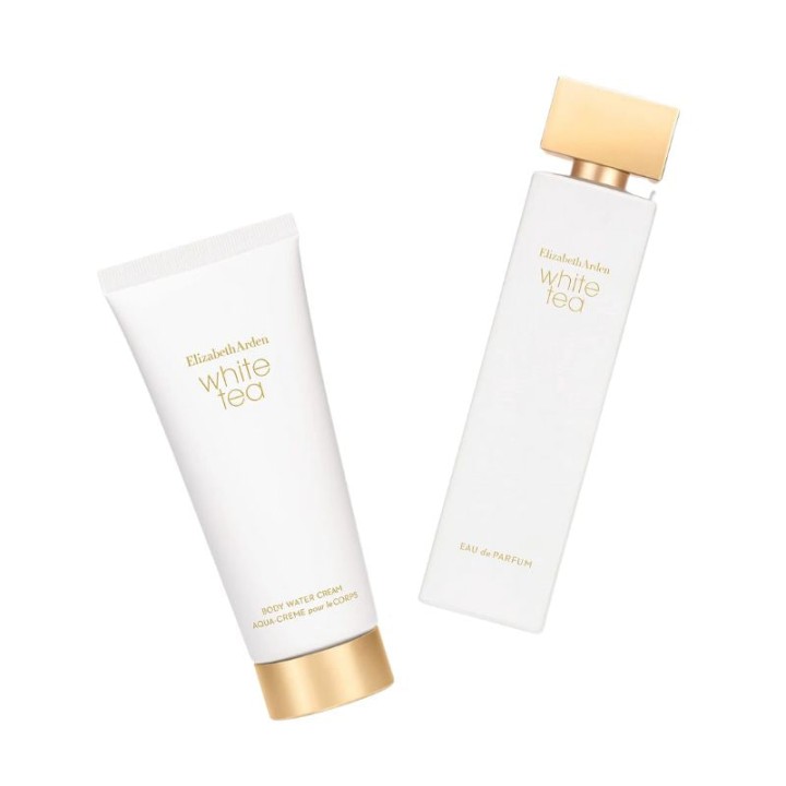 Elizabeth Arden White Tea For Women Set EDP 100ml + Body Water Cream 100ml