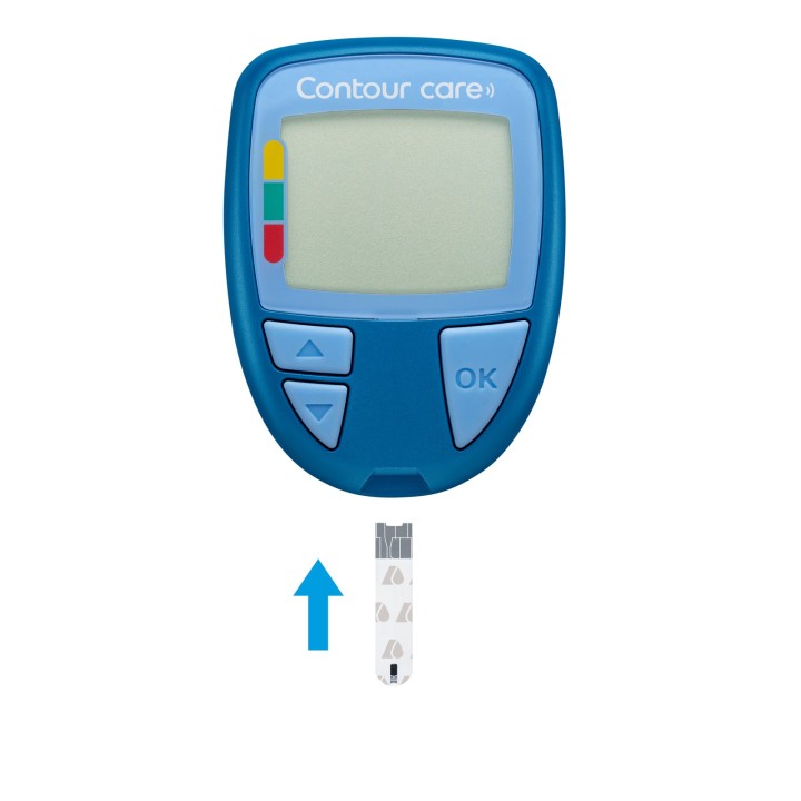 Ascensia Contour Care Blood Glucose Meter For Use With Ascensia Contour Care Strips