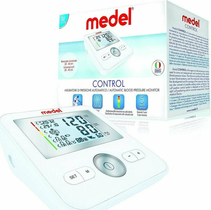 Medel Control Precision Electronic Upper Arm Blood Pressure Monitor