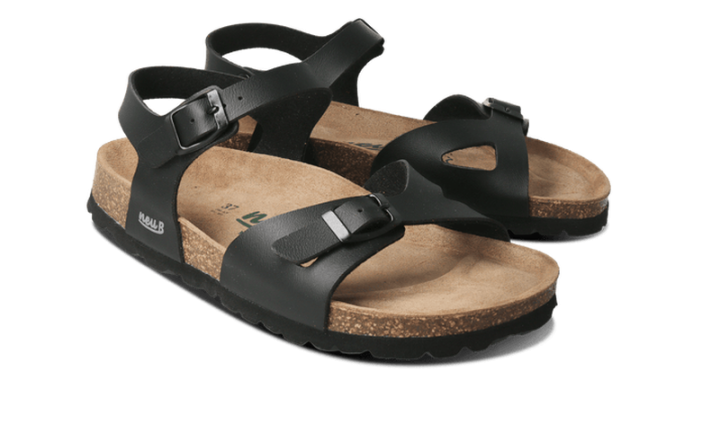 NEU-B LUDWIGSHAFEN SANDALS BLACK SIZE 37