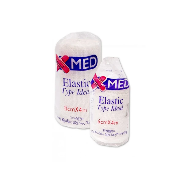Medisei X-Med Elastic Bandage Ideal 6CM X 4M GAUZE
