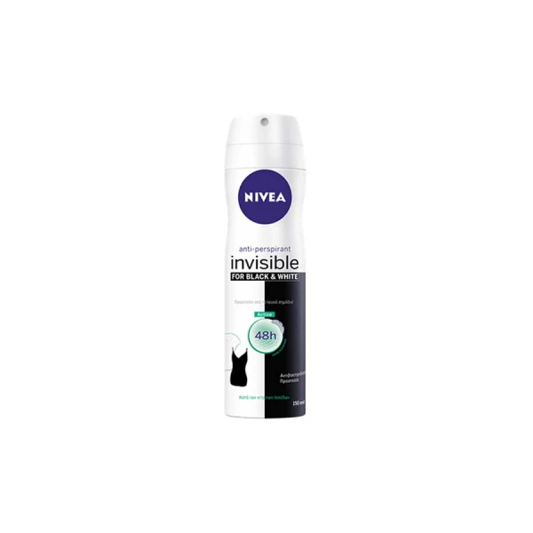 NIVEA Deo Black & White Active Invisible Spray Women 150ml