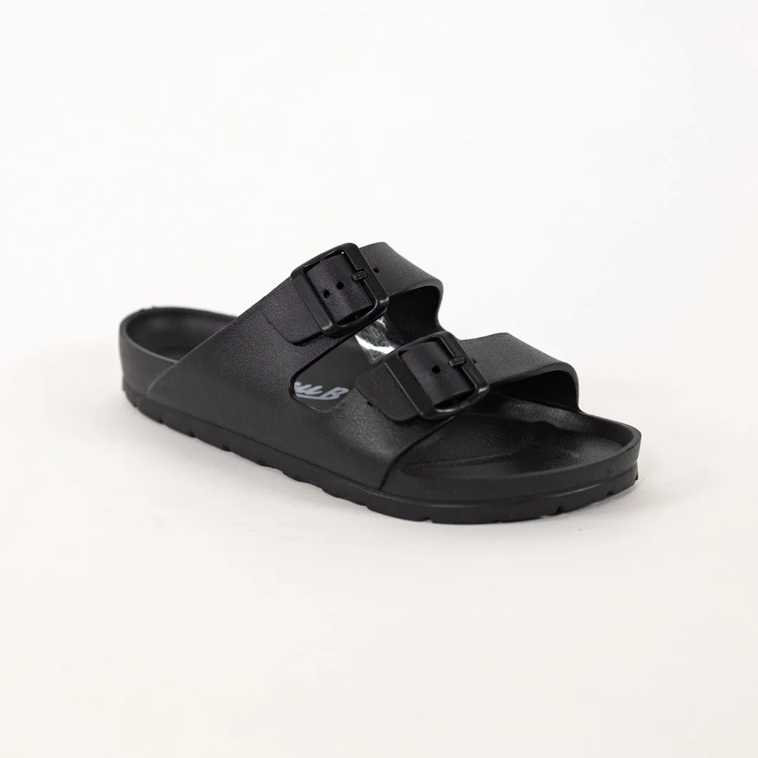 NEU-B MALLORCA SANDALS BLACK SIZE 43