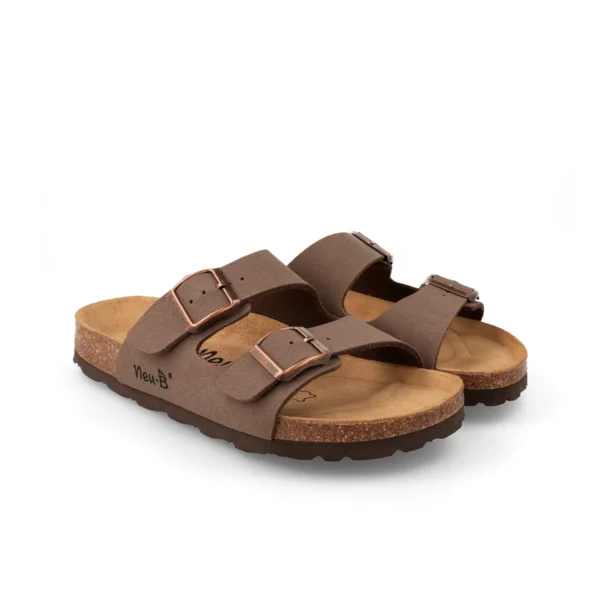 NEU-B BAVIERA BIO FLOR NOBUCK SANDALS MOCCA SIZE 37
