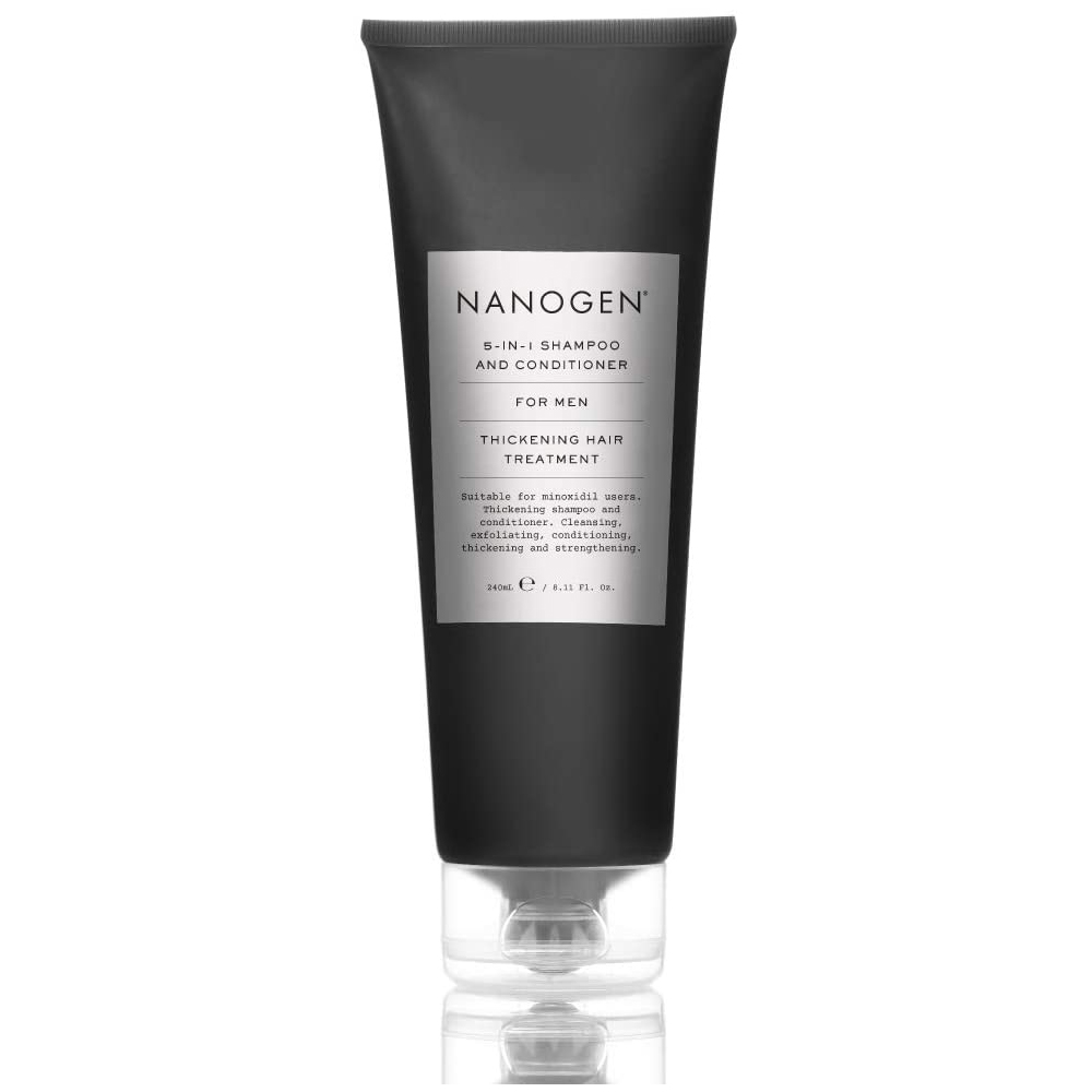 Nanogen 5-in-1 Shampoo & Half Conditioner for Men 240ml