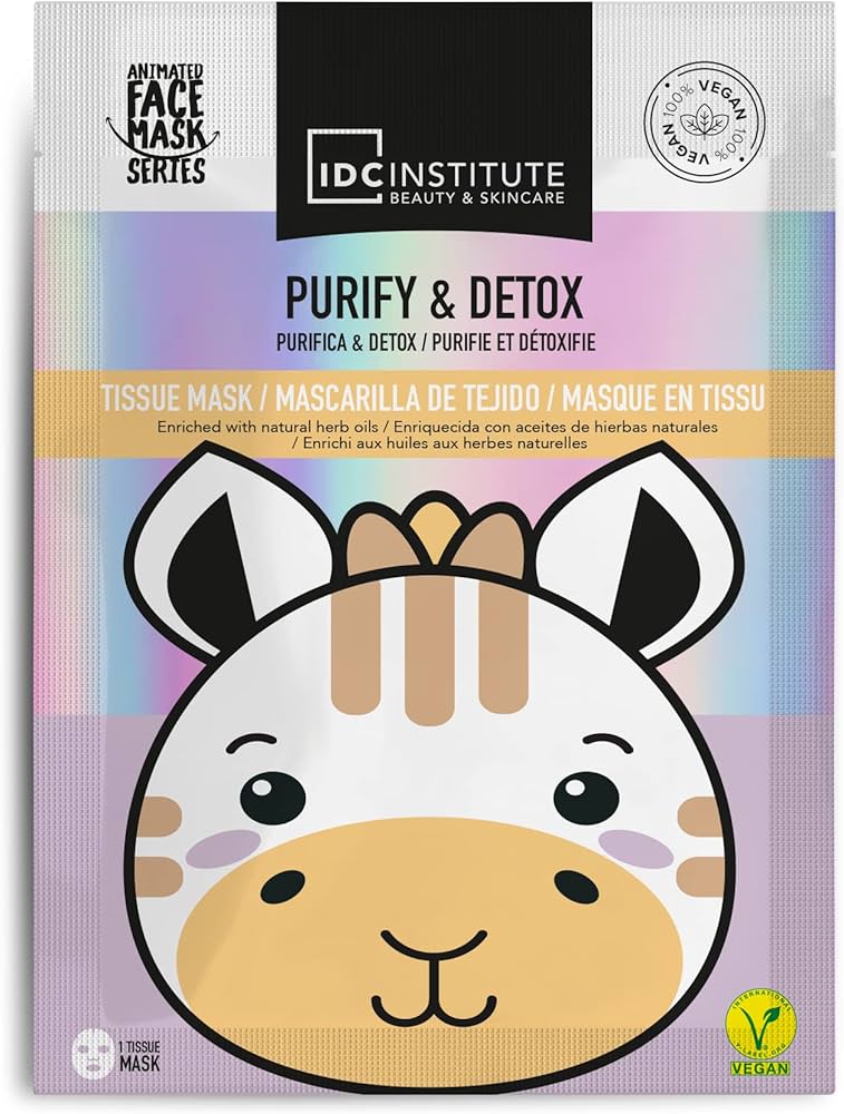 Idc Institute Giraffe Face Mask – Purify & Detox Sheet – 25Ml