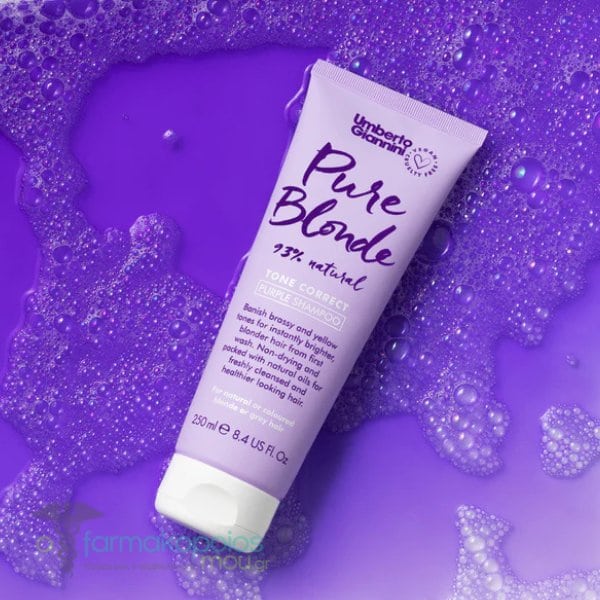 Umberto Giannini Pure Blonde Purple Shampoo 250Ml