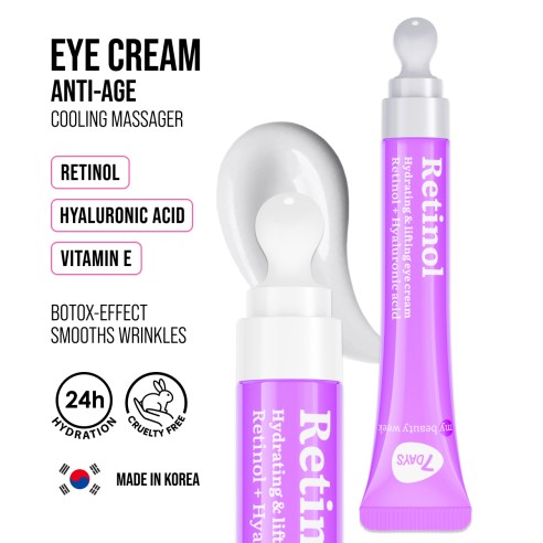 7Days Hydrating & Lifting Retinol Eye Cream 18Ml