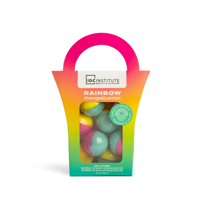 Idc Institute Cocktail Bath Bombs Bag 8 Pieces X 15G
