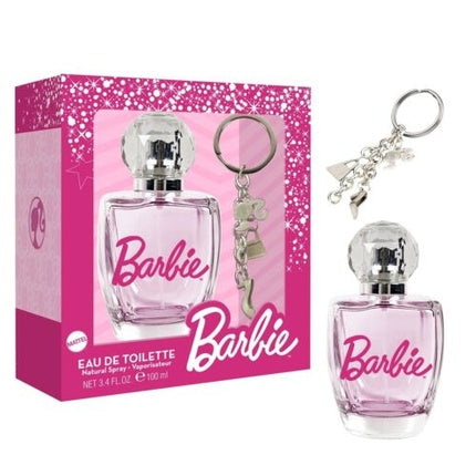 Barbie Eau De Toilette Fragrance Gift Set With Keychain, For Kids & Teens, 100Ml
