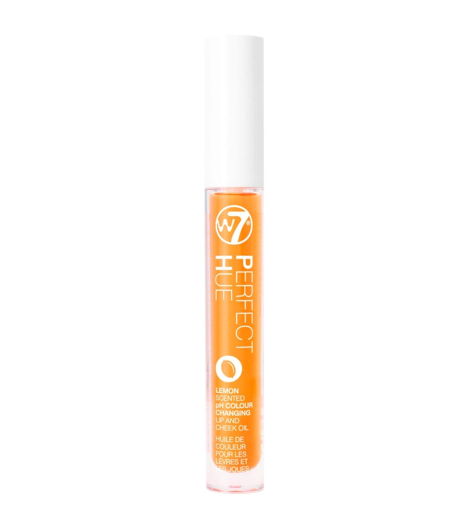 W7 Perfect Hue Lip And Cheek Oil Lemon 10Ml